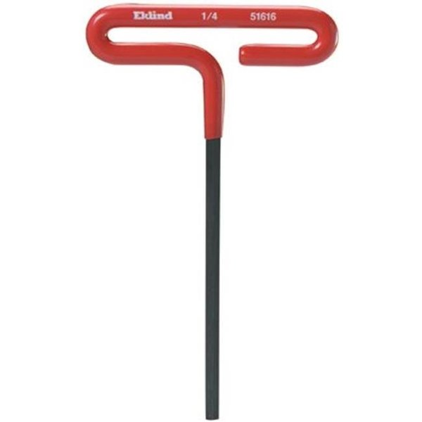 Eklind Eklind Tool 269-51616 1-4 Inch 6 Inch T-Handle Hex Wrench W-Cushion G 269-51616